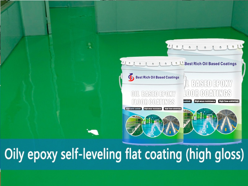 Oil Based Epoxy Self-Leveling Flat Coating High Light