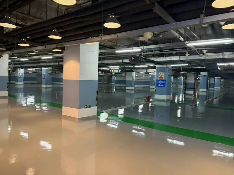 Construction method of water-based epoxy floor paint
