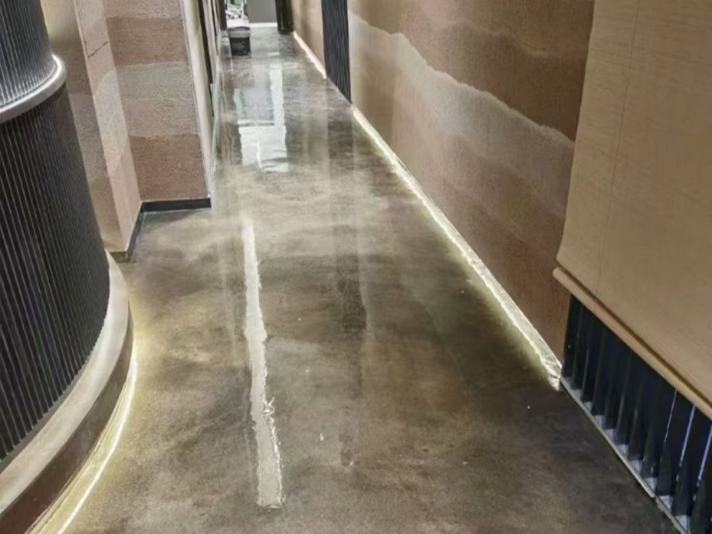 Oil-based epoxy interior home retro floor paint