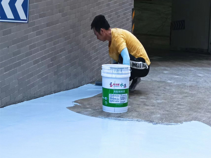 Oil-based epoxy interior home retro floor paint