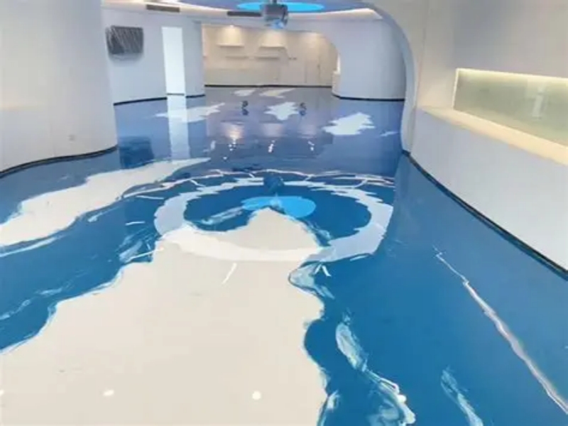 water based epoxy resin art floor coating