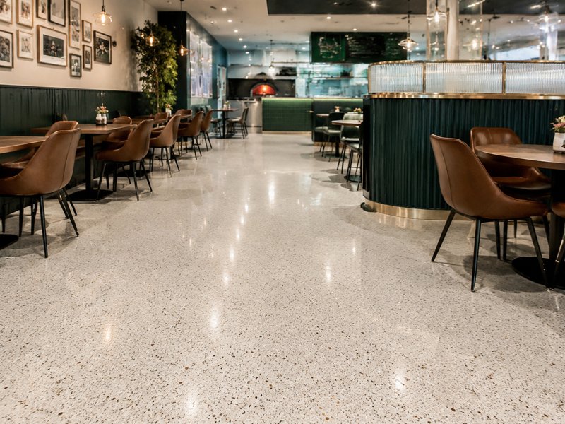 Epoxy Colored Sand Floor Coatings – Ideal Floor Solution for High-End Western Restaurants