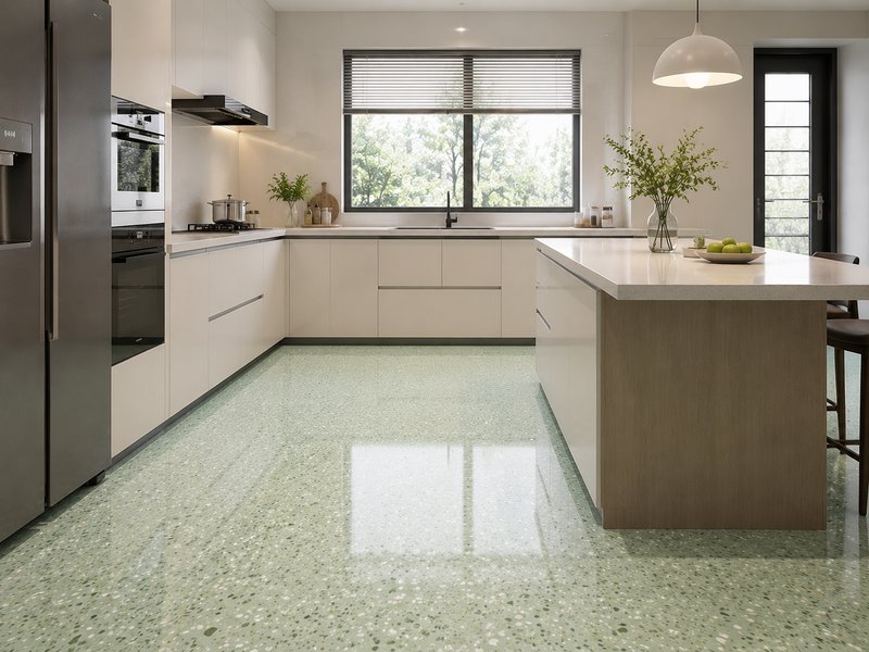 Why Epoxy Colored Sand Floor coatings Is Perfect for Kitchens?
